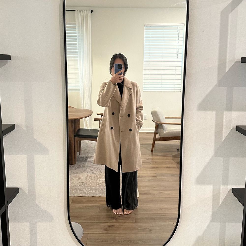 Zara double breasted coat
